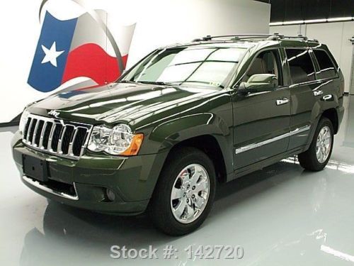 2008 jeep grand cherokee overland 4x4 sunroof nav 47k!! texas direct auto