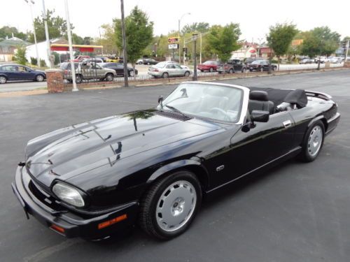 1993 jaguar xjr-s sport roadster - 1 of 27 made - triple black