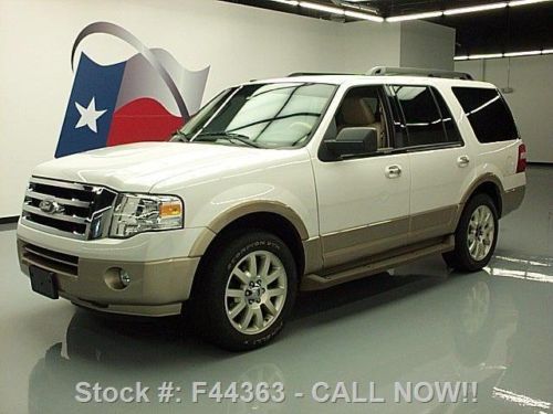 2011 ford expedition climate seats rear cam 20&#034; wheels! texas direct auto
