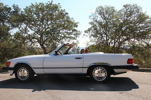 1988 mercedes benz 560sl white