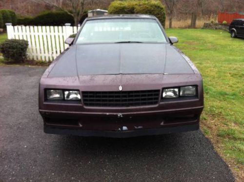 1987 chevrolet monte carlo ss aerocoupe - golen 350 street/strip racing engine