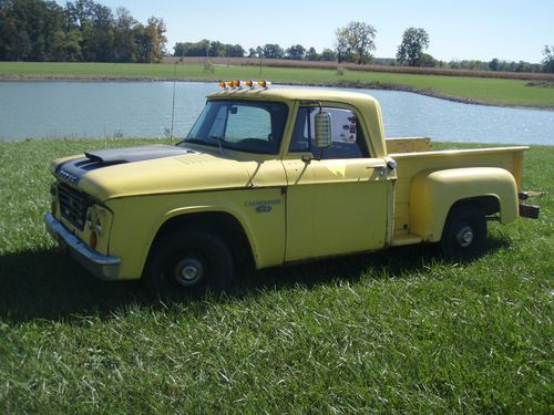 1963 dodge shortbed stepside 318-v-8 auto ratrod d-100 pickup