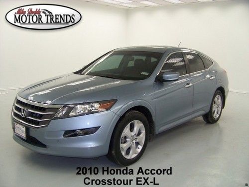 2010 ex exl sunroof leather htd mem seats xm radio media honda crosstour 35k