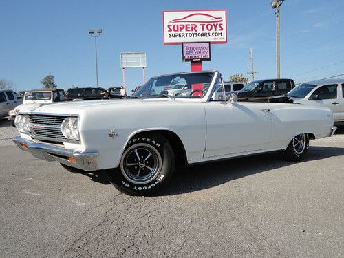 1965 chevrolet chevelle ss malibu 4 speed convertible