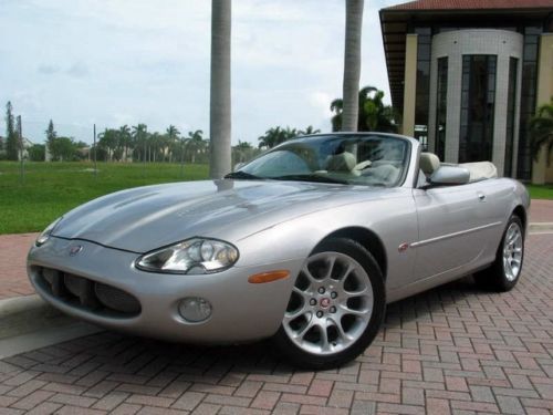 2001 jaguar xkr xk8 convertible supercharged navi heated seats 64k mi no reserve