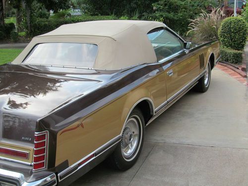 1978 lincoln mark v convertible