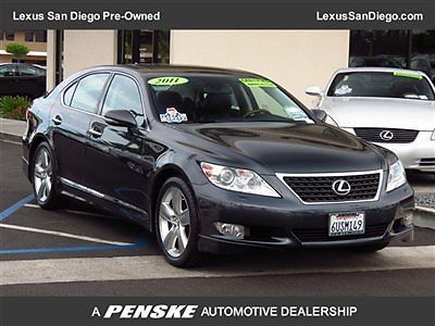 4dr sdn rwd lexus certified/navigation/comfort pkg/touring edition/rear camera/b