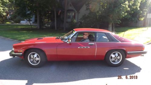 1988 red jaguar xjs v12 fast &amp; furious only 56,000 original miles 2nd owner