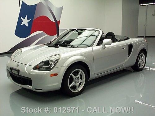 2000 toyota mr2 spyder roadster 5-spd one owner 28k mi texas direct auto