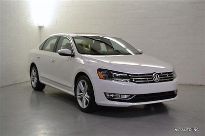 Tdi sel premium / 51832 miles / navigation / white / keyless go / new tires