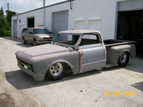1967 Chevy Pickup Stepside, Chopped,Tubbed, Tube Chassis, Suicide Doors, image 2
