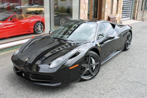 2010 ferrari 458 coupe black/black