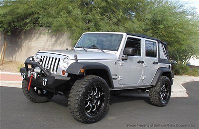 2011 lifed bad bay jeep wrangler off road 4x4 machine new wench tires &amp; wheels