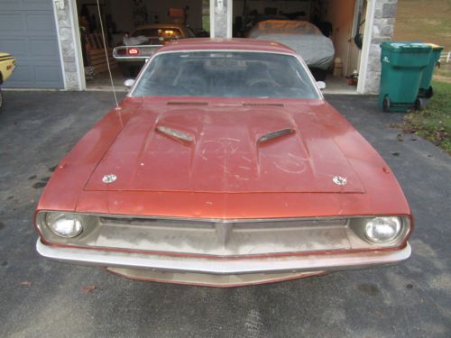 1970 plymouth cuda 383 4 speed barracuda 70