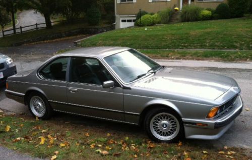 1989 bmw 635 csi rare and very fine car