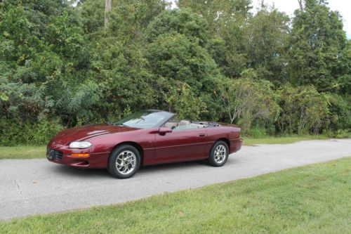Fl z28 convertible super low miles leather all original no paintwork