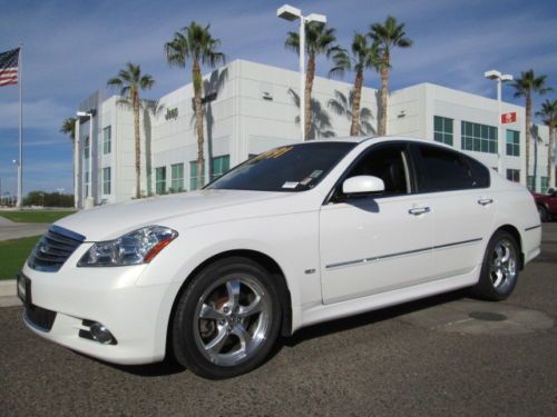 2008 white v8 automatic leather navigation sunroof miles:41k sedan