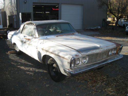 Mopar plymouth 63 plymouth sport fury convertible orig big block auto no rust