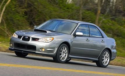 2007 subaru impreza wrx sti limited sedan 4-door 2.5l