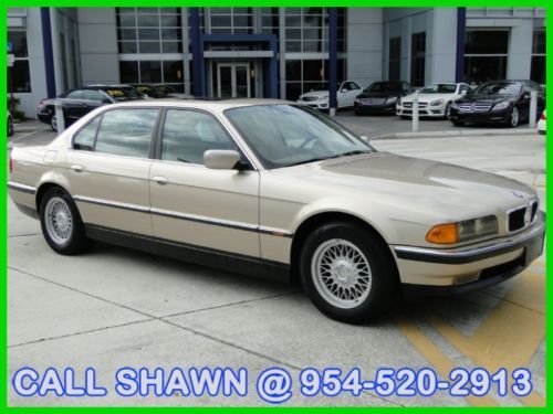 1998 bmw 740il,hard to find, nice car, mercedes-benz dealer, just traded in!!!