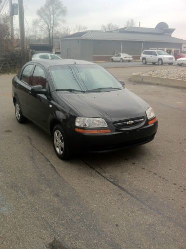 2005 chevrolet aveo ls sedan 4-door 1.6l no reserve