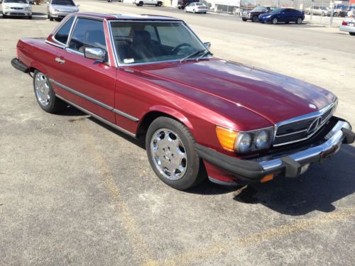 1987 mercedes benz 560sl convertible