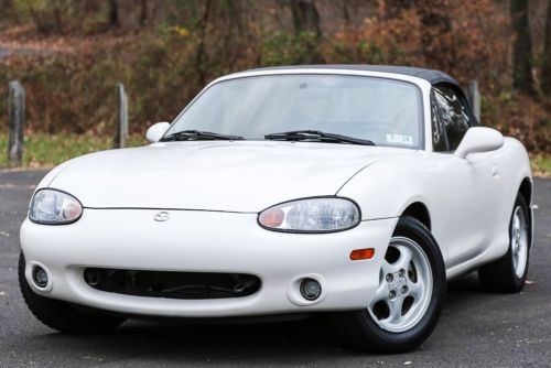 2000 mazda miata mx5 26k miles 5speed manual convertible garaged clean carfax