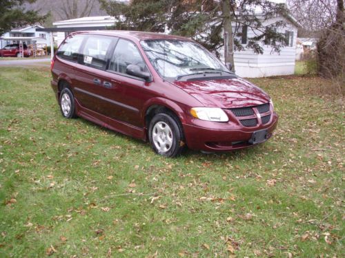 2002 dodge grand caravan se mini passenger van 4-door 3.3l