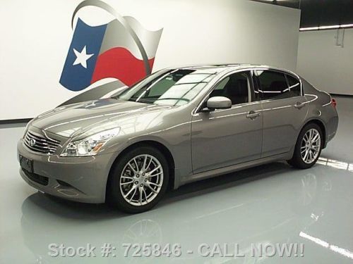 2007 infiniti g37 sport sedan sunroof nav rear cam 55k texas direct auto