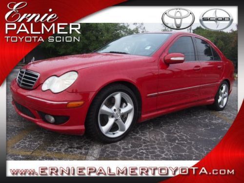 Clean carfax c230 sport 2.5l air conditioning vehicle stability assist