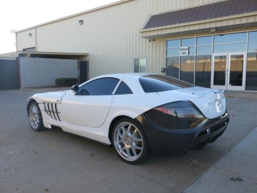 2006 mercedes slr mclaren damaged wrecked rebuildable renntech low reserve 06 !!