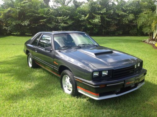 1984 mercury capri rs turbo hatchback 3-door 2.3l complete nut and bolt resto