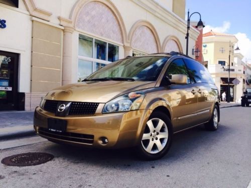2004 nissan quest se mini passenger van 4-door 3.5l 1 owner  super clean
