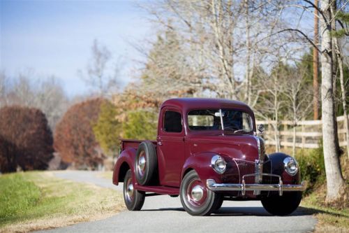 40 ford pickup flathead v8 beautifully restored!  1/2 ton short bed.