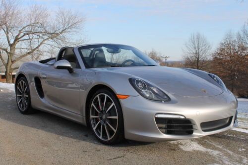 1-owner~boxster s~pdk~sport chrono~navi~xenon~20&#034; carrera wheels~5,598 miles!!