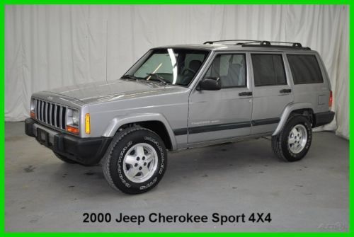 2000 jeep cherokee sport 4x4 no reserve