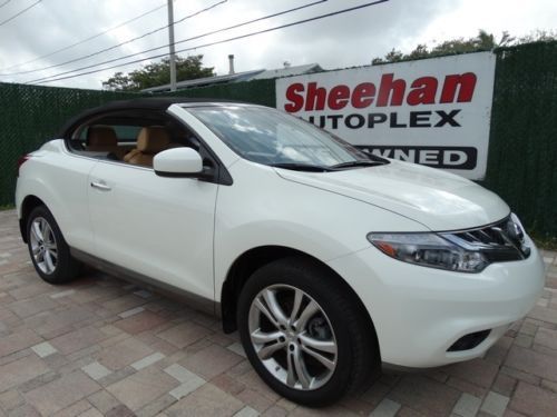 2011 nissan murano convertible four wheel drive navi loaded one owner low miles