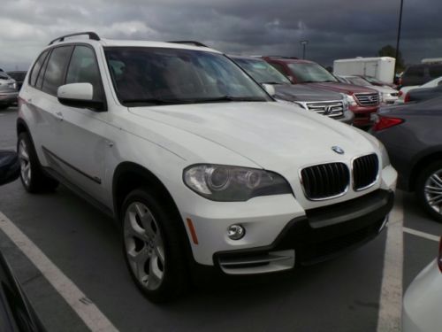 2008 bmw x5 white saddle leather 69k miles 3.0si texas suv