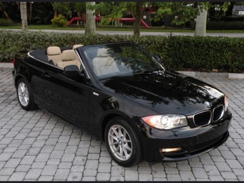 11 128i convertible 6-speed manual cold weather premium value pkg warranty