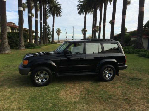 1997 toyota land cruiser fzj80 black 167k original miles no reserve!!