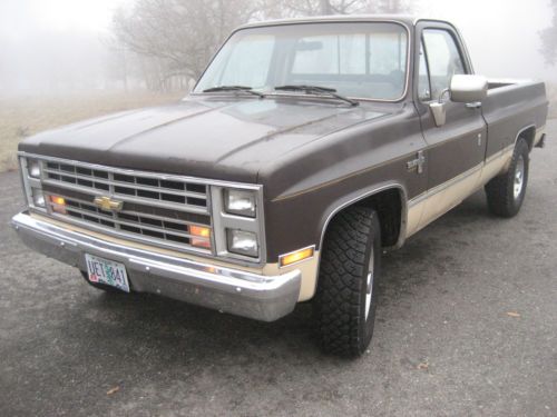 1985 chevrolet chevy silverado c-20 454 3/4 ton 4x2 2500 pickup truck gmc 2wd