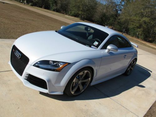 2012 audi tt-rs - suzuka gray metallic, 6 speed manual, all major options