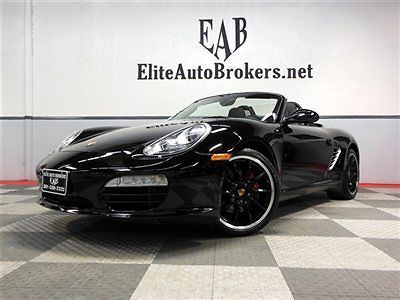 2012 boxster s black 14k-sport chrono-6 spd-bose-sale priced!!!