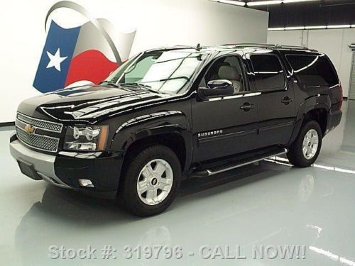 2013 chevy suburban z71 4x4 sunroof nav dvd leather 11k texas direct auto