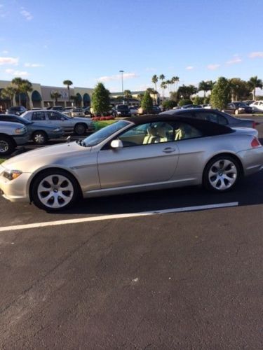 2005 bmw 645ci convertible 2-door 4.4l