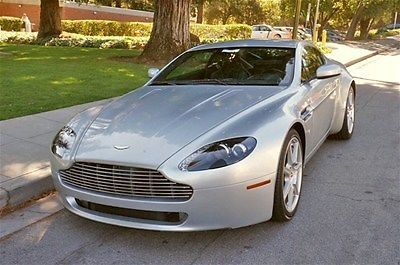 2006 aston martin vantage,silver/blk,serviced new tires