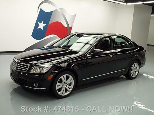 2010 mercedes-benz c300 luxury 4matic/awd sunroof 17k!! texas direct auto