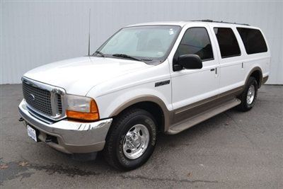 2001 ford excursion limited v10 4x2 low miles
