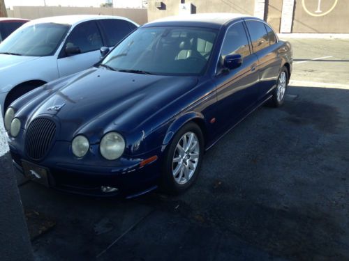 2002 jaguar s-type base sedan 4-door 4.0l no reserve
