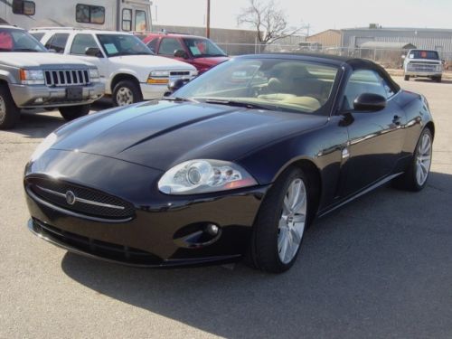 2007 jaguar xk convertible-1 owner-57520 low miles-super nice-reserve below book